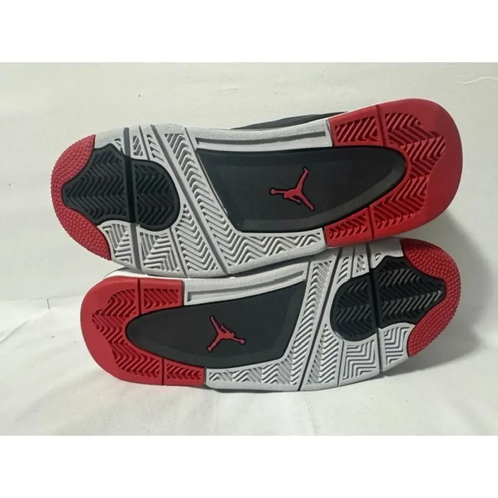 Nike Air Jordan 4 RM (GS) Black/Varisty Red-Wolf Grey 6 Y / 7.5 W N292